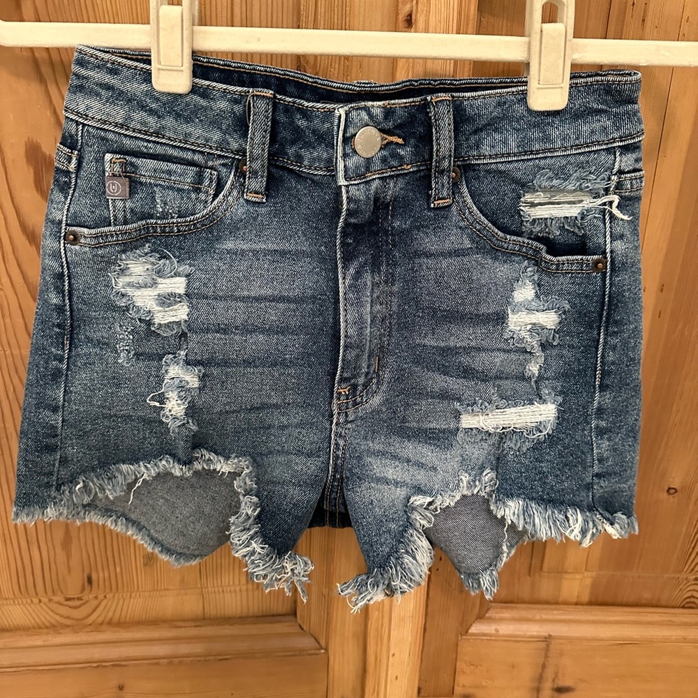 Just USA XS denim shorts. Excellent condition